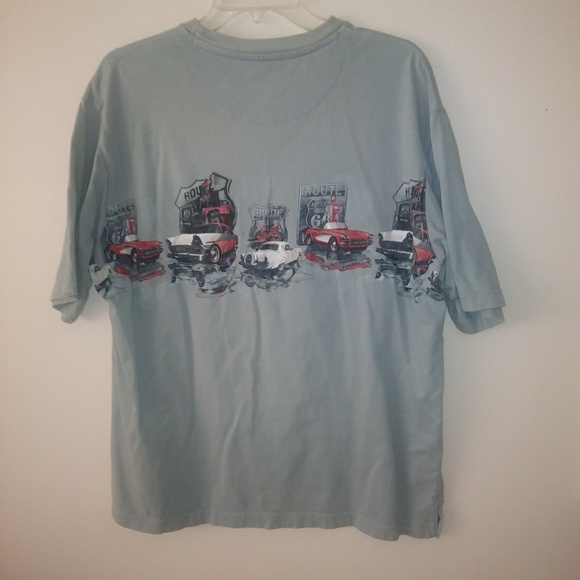 Route 66 Grey T Shirt Mens Large Americana - Picture 5 of 7